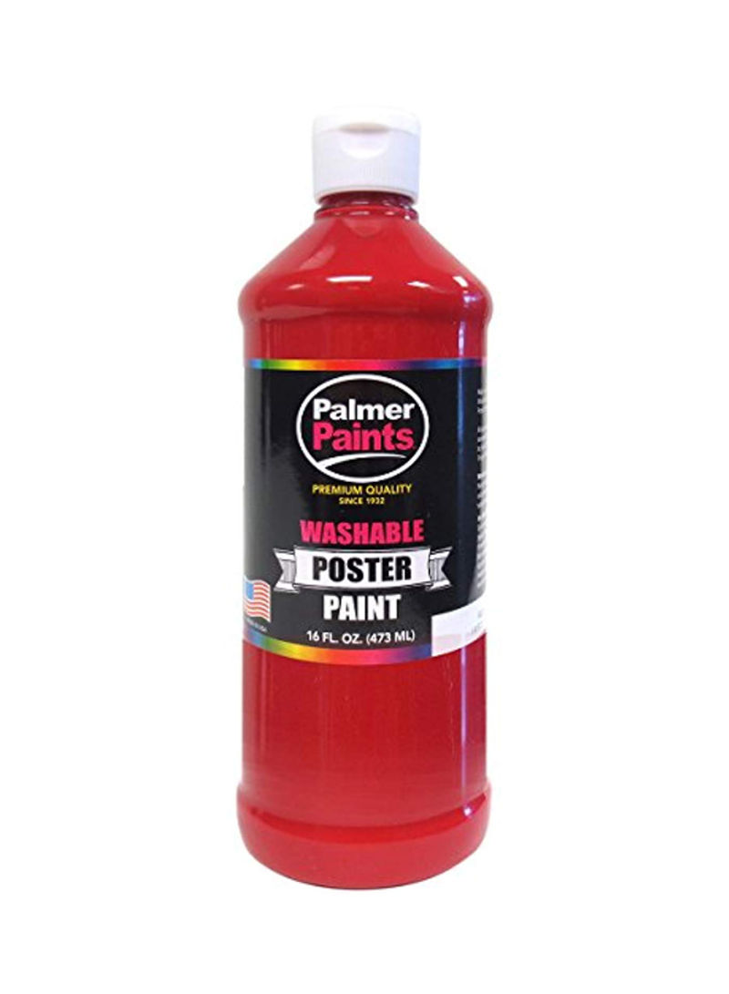 Washable Poster Paint Red