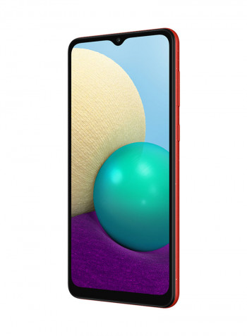 Galaxy A02 Dual SIM Red 3GB RAM 32GB 4G LTE - Middle East Version