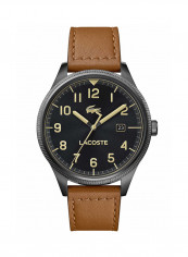 Men's Lacoste Continental Leather Analog Wrist Watch 2011021