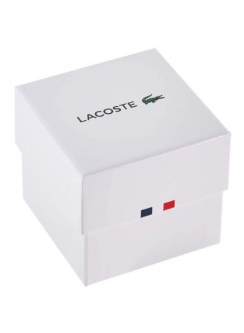 Men's Lacoste Continental Leather Analog Wrist Watch 2011021