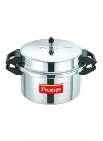 Aluminium Pressure Cooker Silver/Black 16L