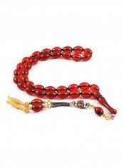 Amber Bakelite Prayer Beads