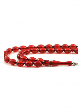 Amber Bakelite Prayer Beads