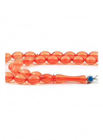 Amber Bakelite Prayer Beads