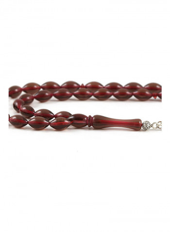 Amber Bakelite Prayer Beads
