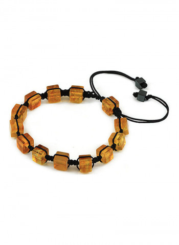 Amber Macrame Bracelet