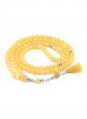 Yellow Agate Mala