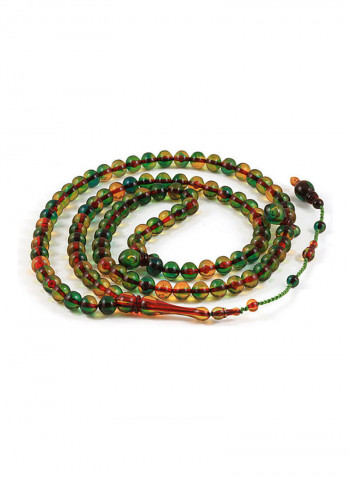Amber Bakelite Prayer Beads