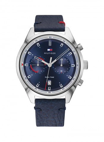 Men's Leather Analog Wrist Watch 1791728
