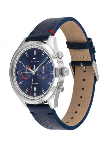 Men's Leather Analog Wrist Watch 1791728