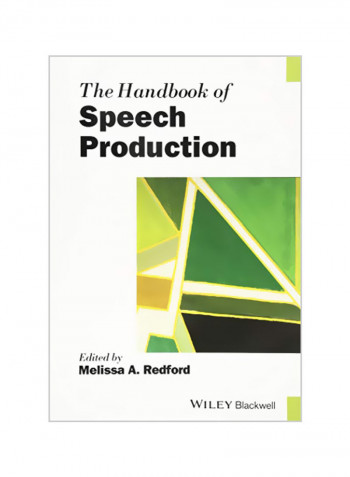 The Handbook Of Speech Production Paperback