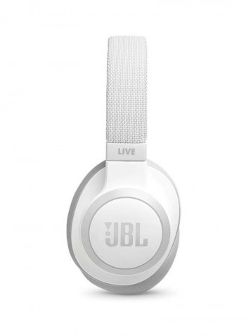 Live 650BT Wireless Over the Ear Headphones with Mic White