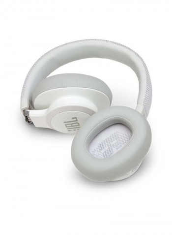 Live 650BT Wireless Over the Ear Headphones with Mic White