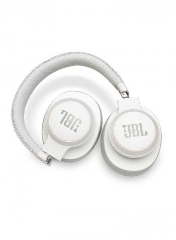 Live 650BT Wireless Over the Ear Headphones with Mic White