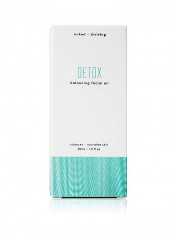 Naked + Thriving Detox Balancing Facial Oil 1ounce