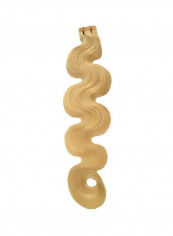Pack Of 20 Tape In Wavy Hair Extension 60 Platinum Blonde 24inch