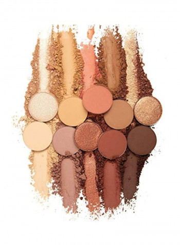 10-Shades Eyeshadow Palette Beige/Gold/Brown