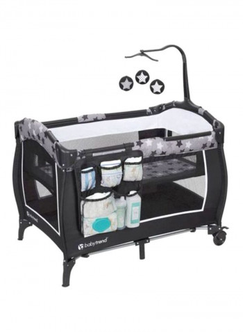 E Nursery Center Travel Cot