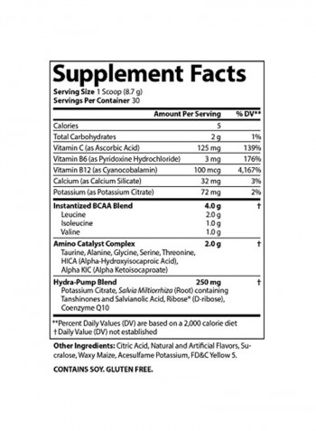 BCAA Dietary Supplement Powder