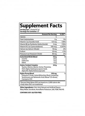 BCAA Performance And Recovery Dietary Supplement