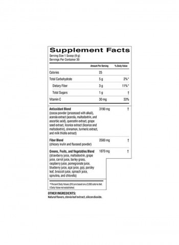 Greens Chocolate Silk Antioxidant Powder