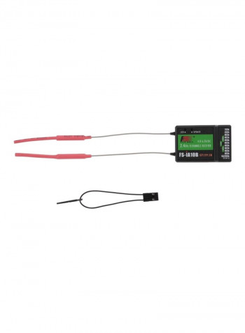 Remote Controller Transmitter With Receiver FS-TM10/FS-iA10B 17.5x3.6x19centimeter