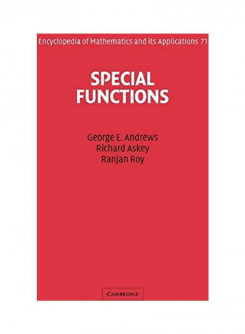 Special Functions Paperback English by George E. Andrews