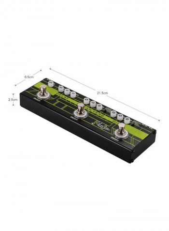 3-in-1 Guitar Multi Effects Pedal