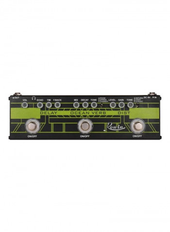 3-in-1 Guitar Multi Effects Pedal