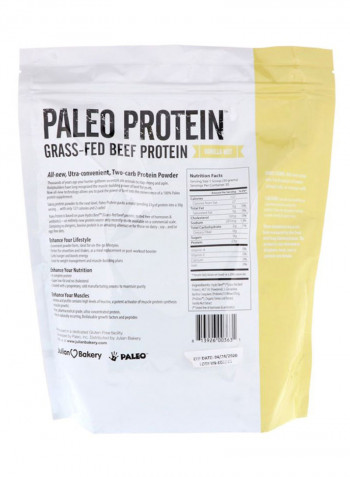 Vanilla Nut Flavored Paleo Protein