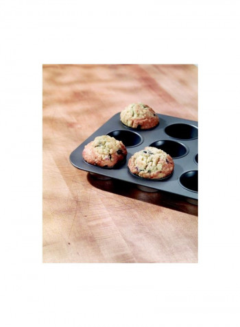6-Piece Non-Stick Bakeware Set Black
