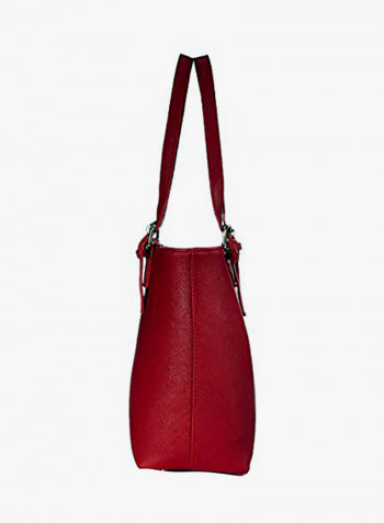 Polyester Blend Handbag LWHB01944RED Red