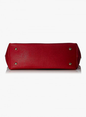 Polyester Blend Handbag LWHB01944RED Red