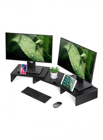 Monitor Riser Stand Black