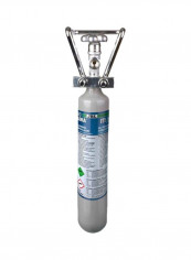 ProFlora Refillable Storage Cylinder Grey/Silver 500g