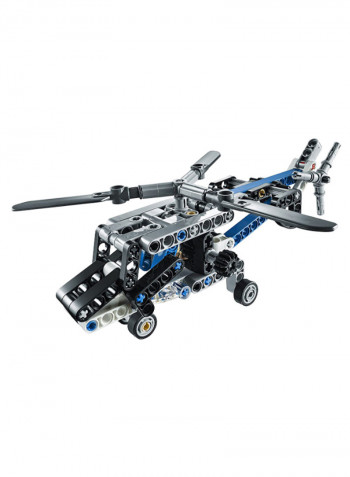 Technic Twin-Rotor Helicopter Building Toy 42020