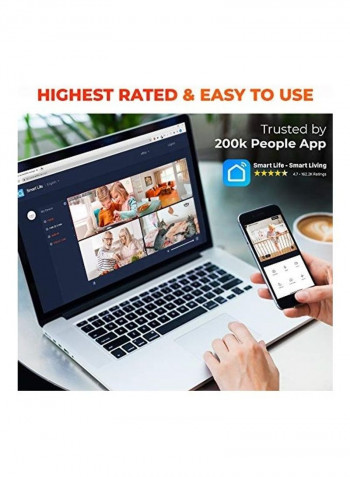 FHD 1080P WiFi Indoor Home Security Camera