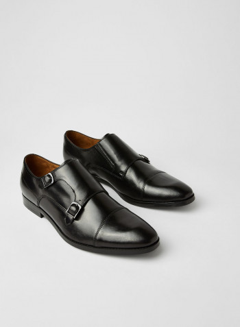 Arrolflex Leather Formal Shoes Black