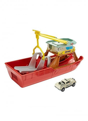 Matchbox Dunk ‘N' Launch Boat 5 x 11inch