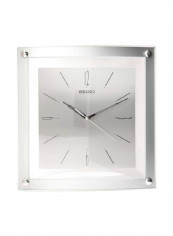 Square Wall Clock White