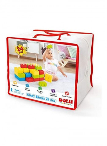 24-Piece Giant Bricks