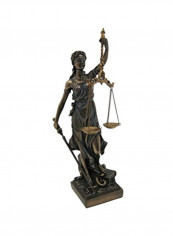 Decorative Justice Collectible Figurine Gold 5x14x4.2inch