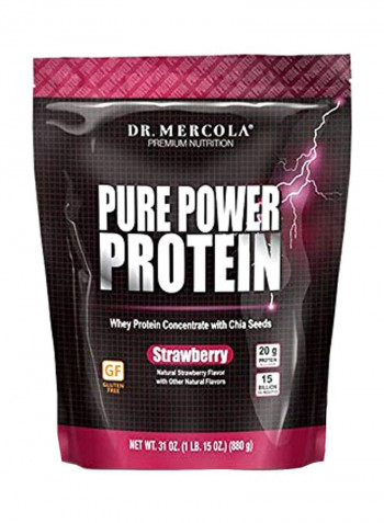 Pure Power Concentrate Whey Protein-Strawberry