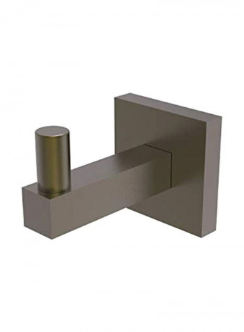 Brass Robe Hook Grey