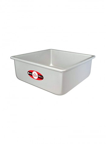 Square Cake Pan Grey 9x8x4inch