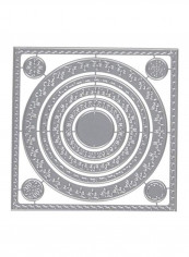 Stitched Square & Circles Creative Dies Grey/White reviews Stitched Square & Circles Creative Dies Grey/White