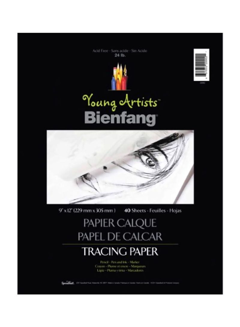 40-Piece Tracing Paper