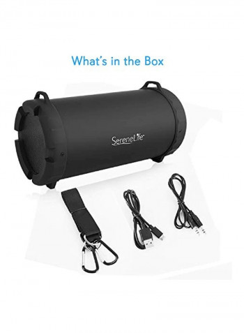 Portable Bluetooth Speaker Black