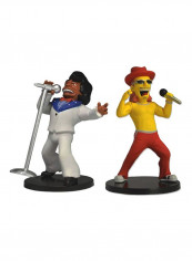 The Simpsons: Kid Rock And James Brown Statue 5inch