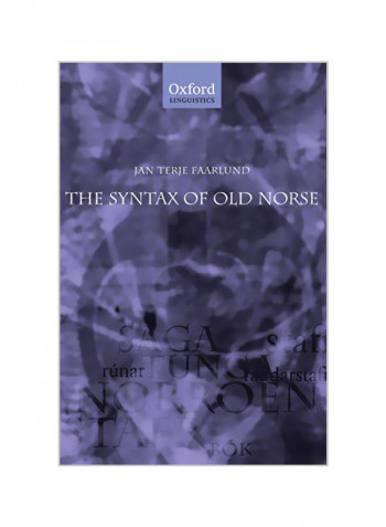 The Syntax Of Old Norse Paperback